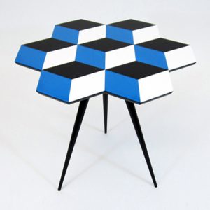 Cube 7 table by Rockman & Rockman