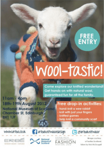 Wool-tastic! event at the National Museum of Scotland
