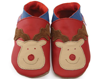 Reindeer baby shoes by Star Child