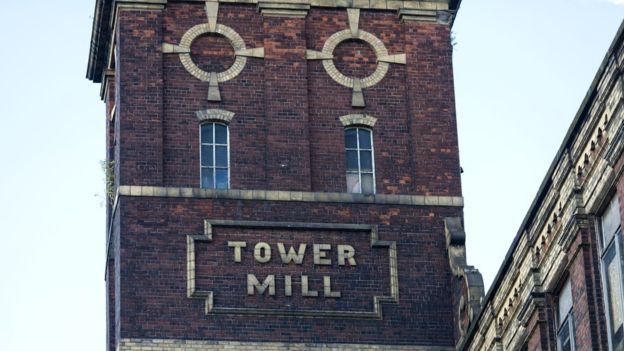 English cotton tower mill