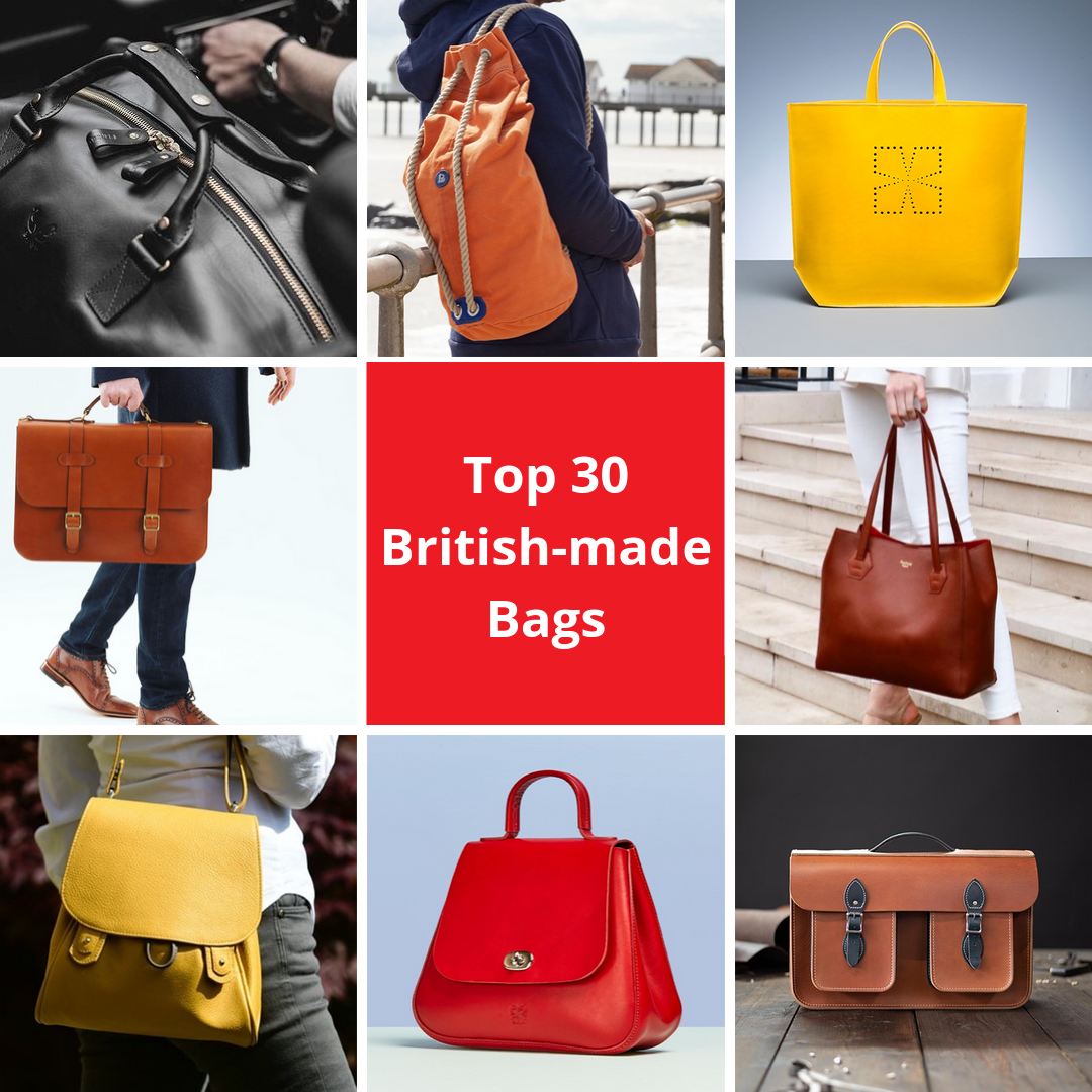 Top 30 British-made Bag Brands (Updated 