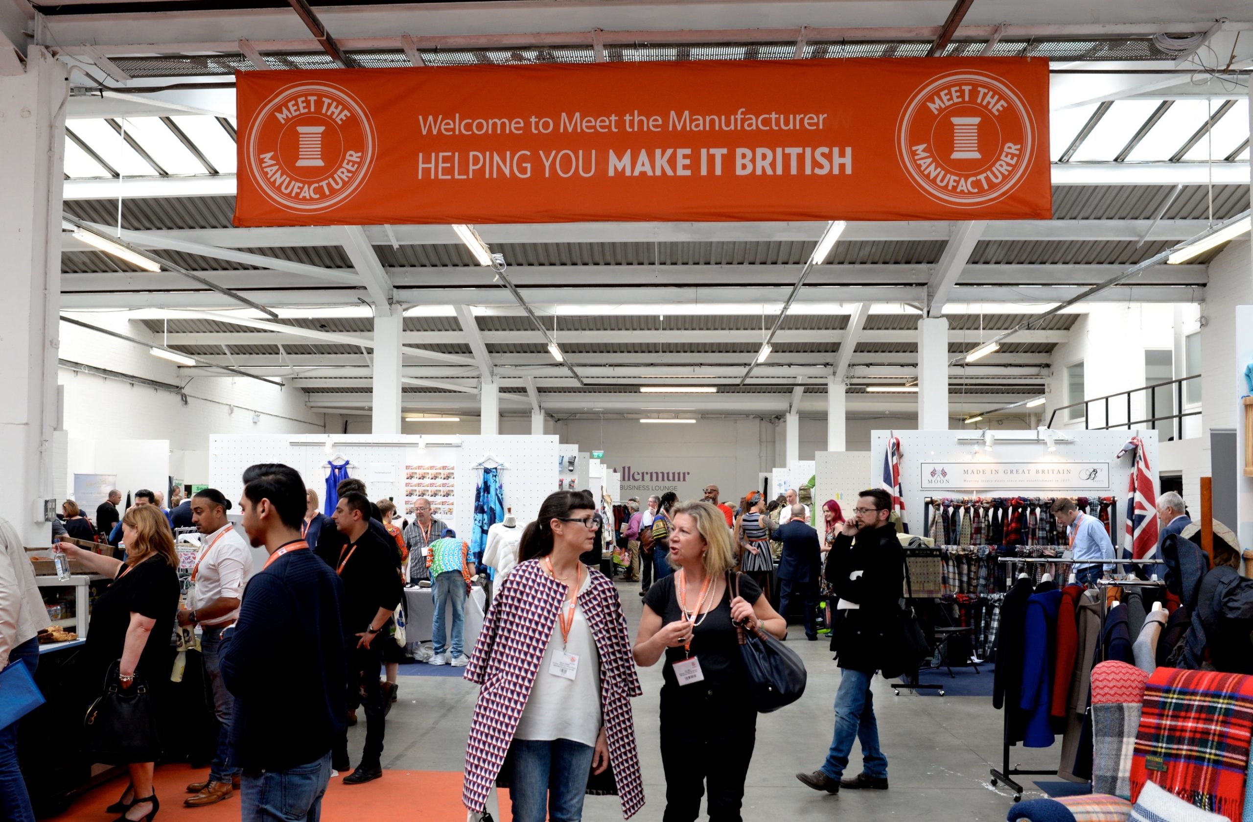 Meet the Manufacturer brand hall