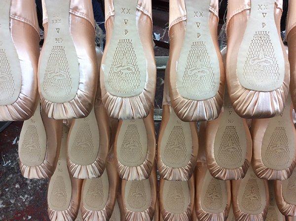 Ballet shoes, point shoes, maker, shoemaker, Freed, ballerina