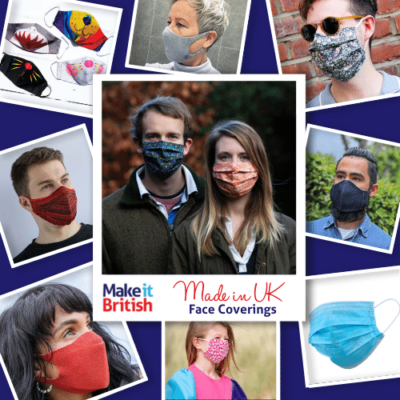Top 30 British made face coverings and face masks