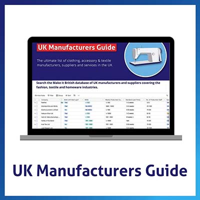 UK Clothing Manufacturers Guide