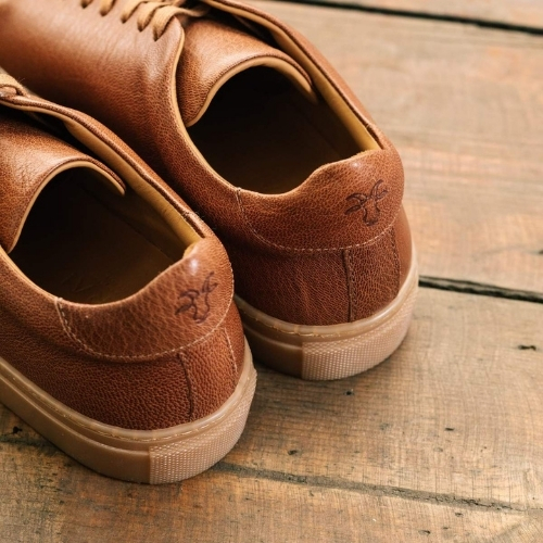 Billy Tannery and Goral premium British-made leather sneaker