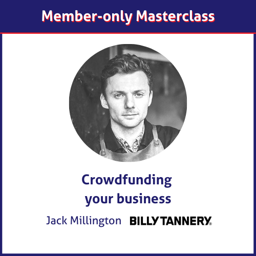 Jack Millington crowdfunding campaigns masterclass