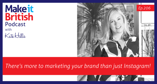 Podcast episode 206 more to marketing your brand than Instagram