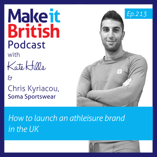 How to launch an athleisure brand in the UK with Chris Kyriacou Soma Sportswear
