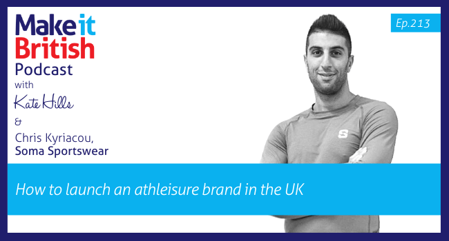 How to launch an athleisure brand in the UK with Chris Kyriacou Soma Sportswear 