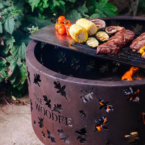 The Woodee - UK-made outdoor cooking fire pit
