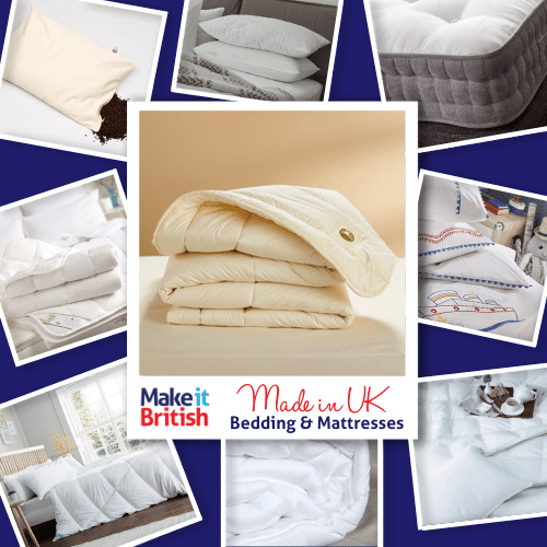 Top 15 Bedding and Mattresses brands made in the UK