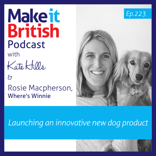 Launching an innovative new dog product with Rosie Macpherson of Where's Winnie