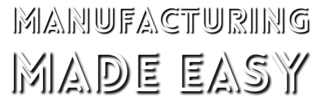MANUFACTURING MADE EASY LOGO MANUFACTURING MADE EASY LOGO