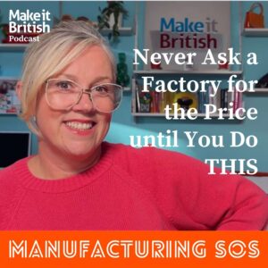 NEVER ASK A FACTORY FOR THE PRICE UNTIL YOU DO THIS