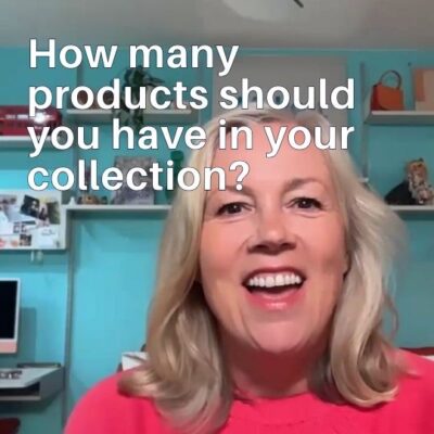 How many products should you have in your collection?